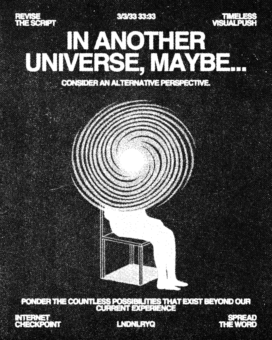 Alternative Universe Concept Poster