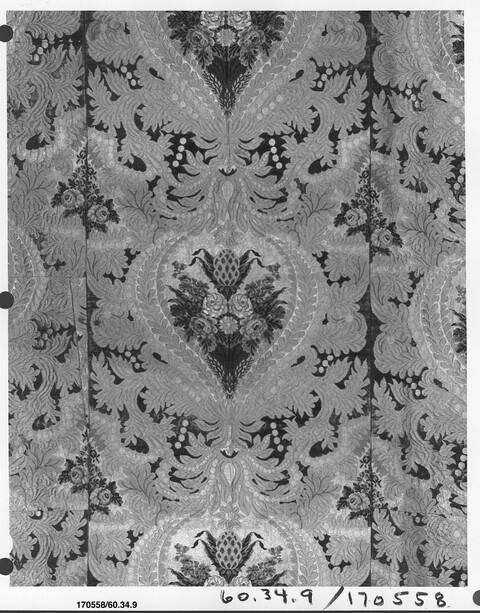 Antique Floral Textile Pattern