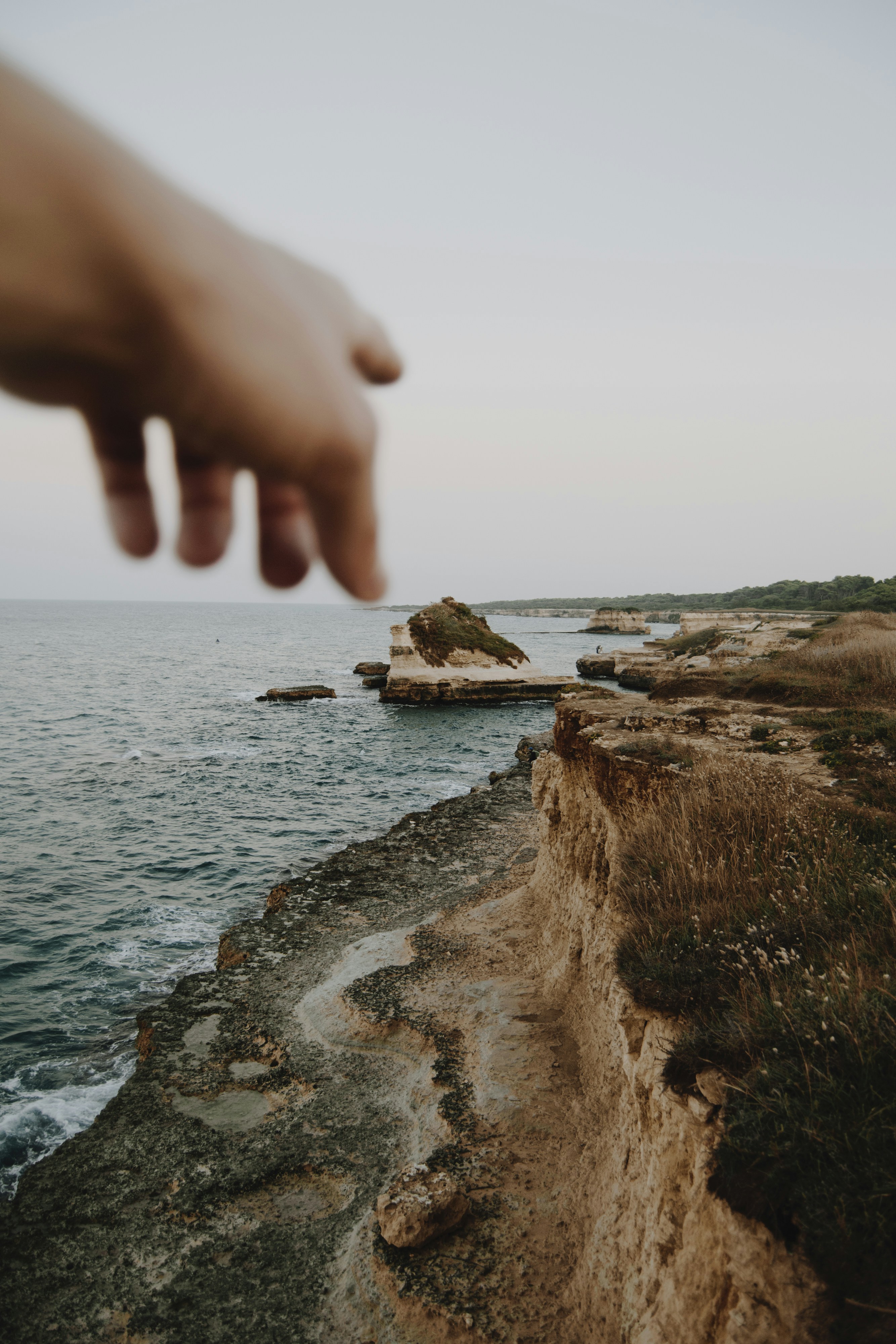 Forced Perspective Coastal Sea View