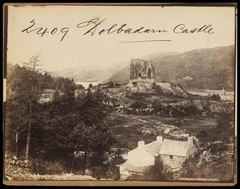 Vintage View of Dolbadarn Castle