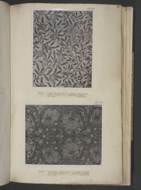 Two William Morris Wallpaper Samples
