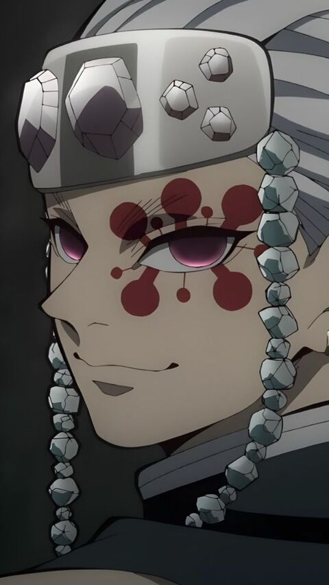 Tengen Uzui Close Up Portrait