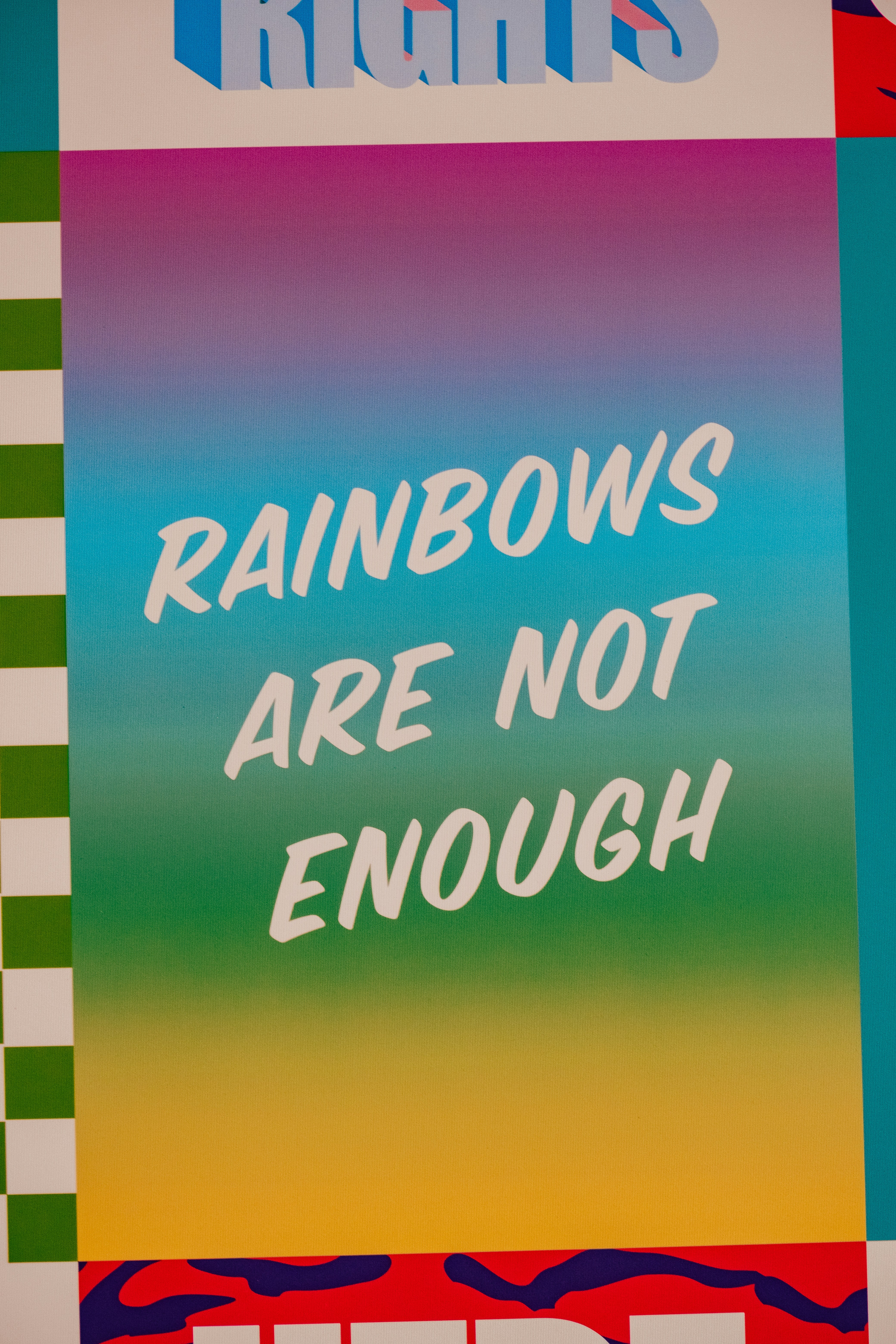 Rainbows Are Not Enough Poster