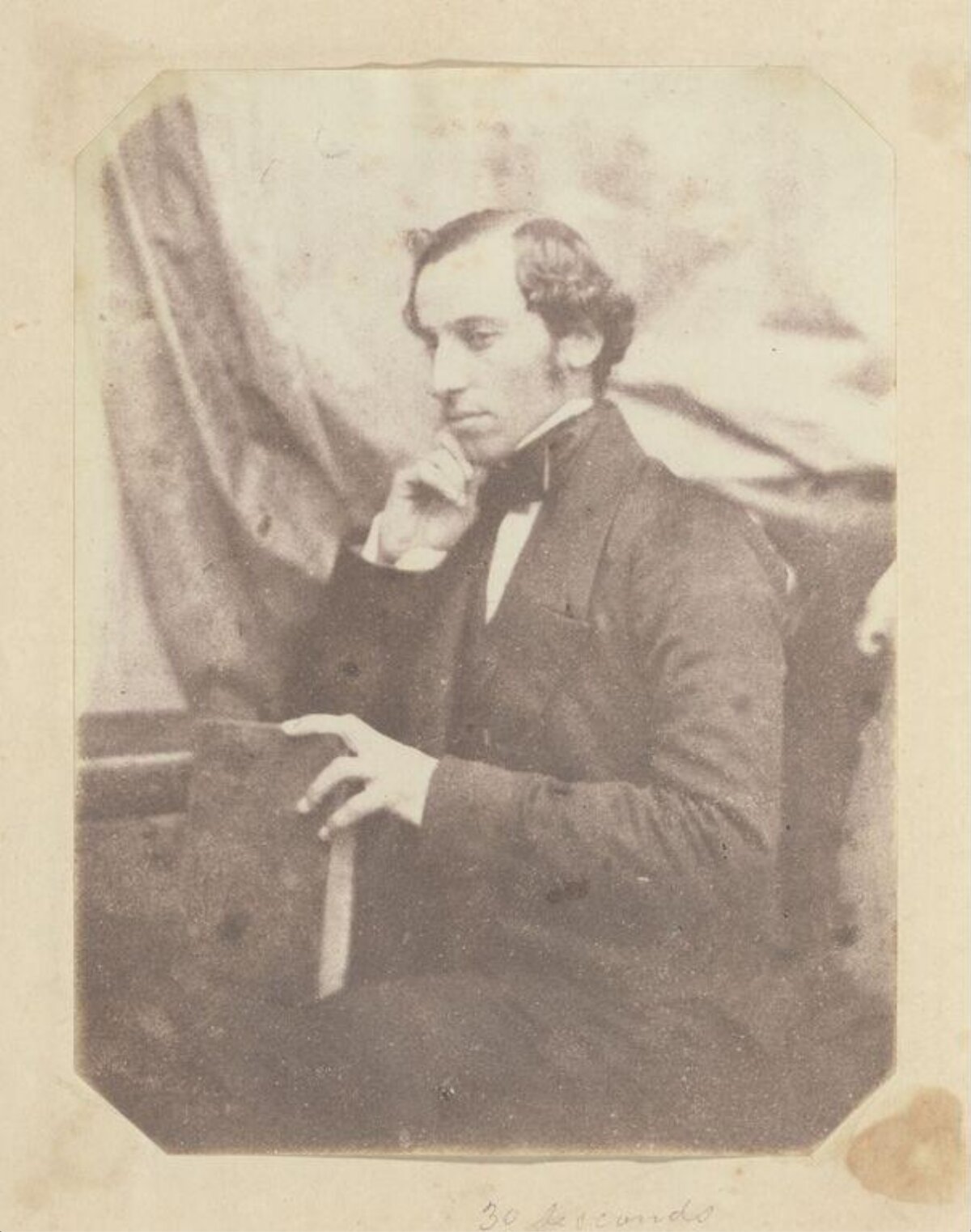 Vintage Portrait of 19th Century Gentleman
