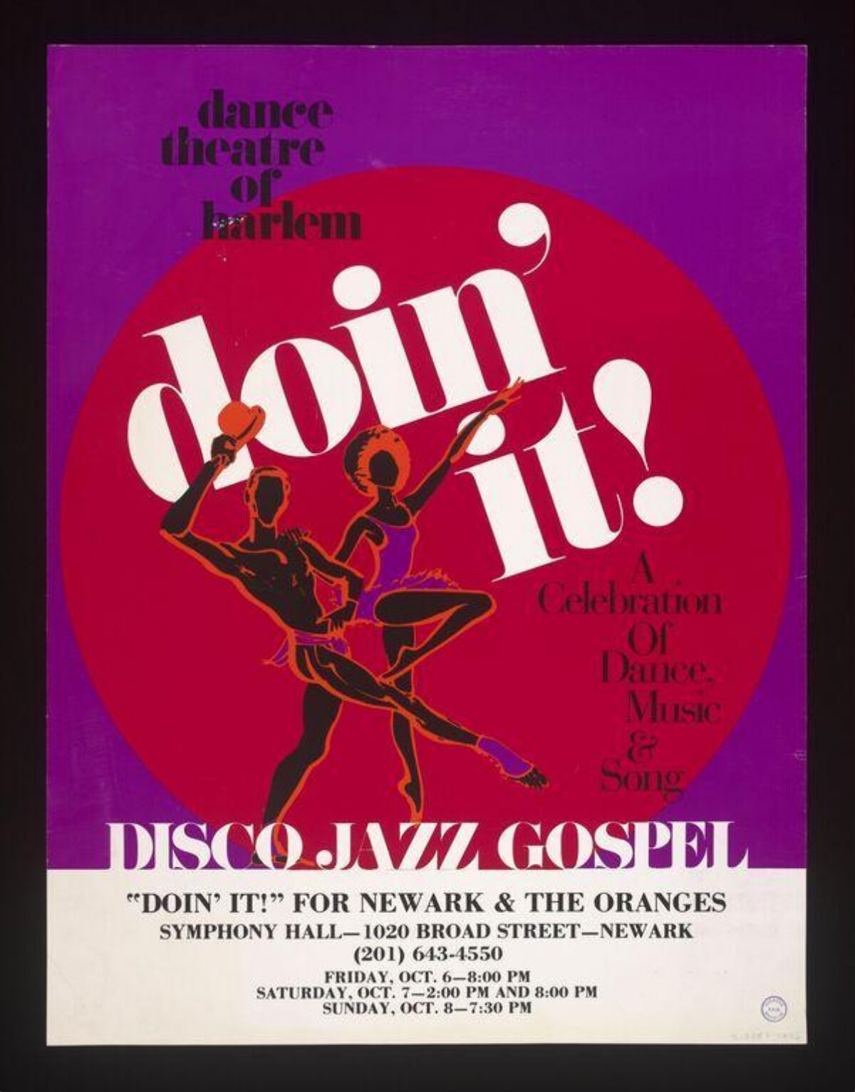 Dance Theatre of Harlem Doin' It Poster