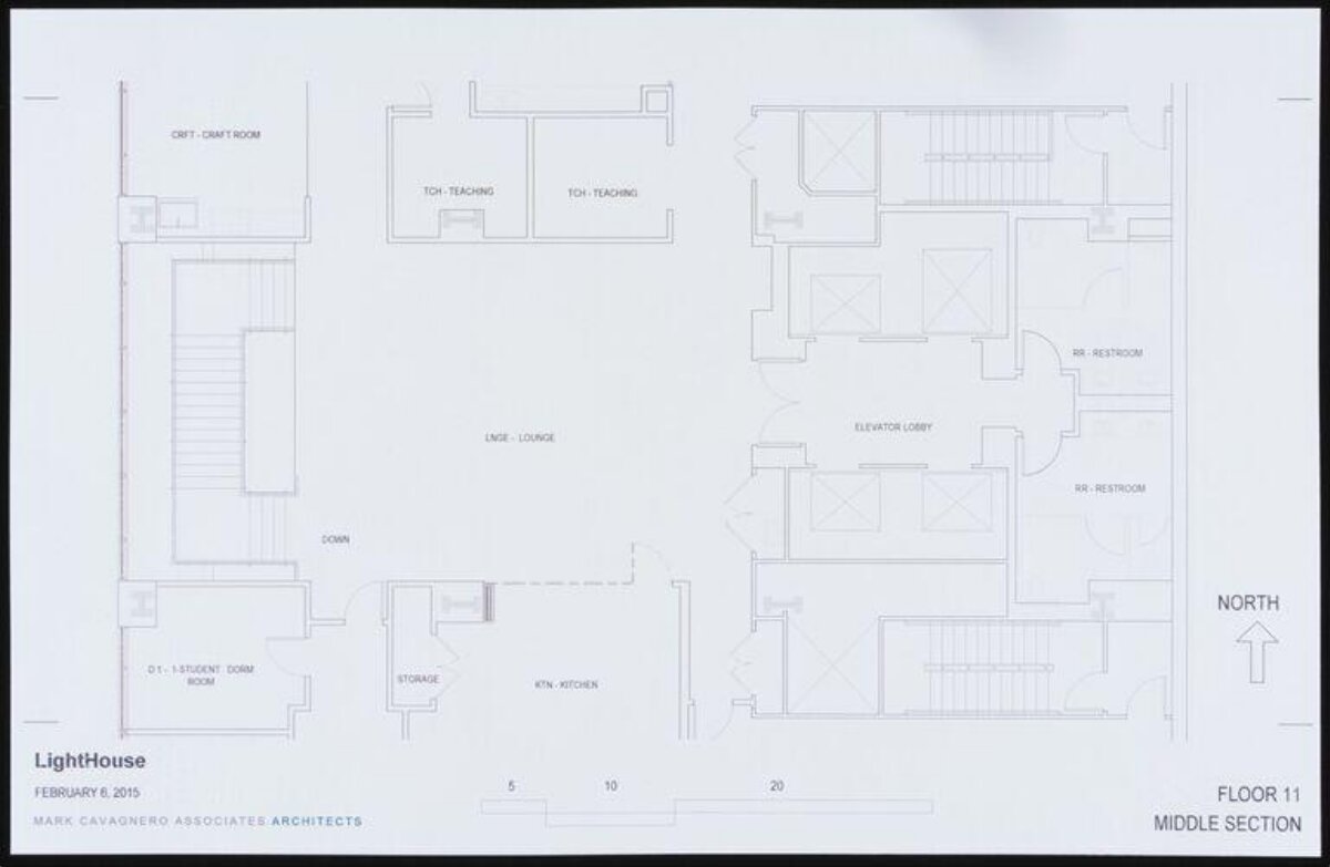 LightHouse 11th Floor Middle Section Plan