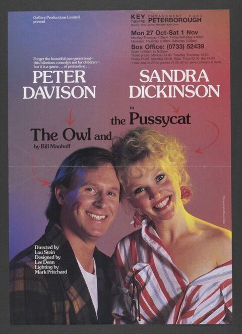 The Owl and the Pussycat Theatre Poster