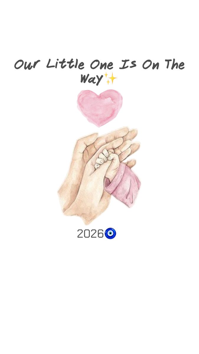 2026 Baby Girl Pregnancy Announcement