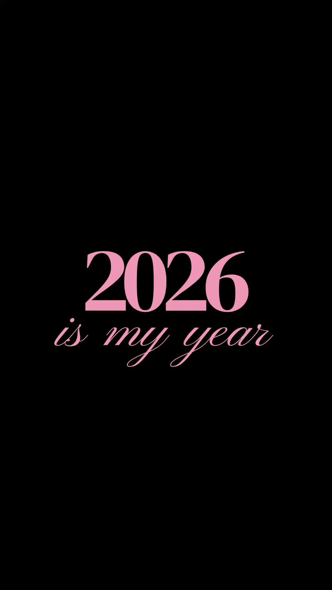 2026 Is My Year Motivational Quote