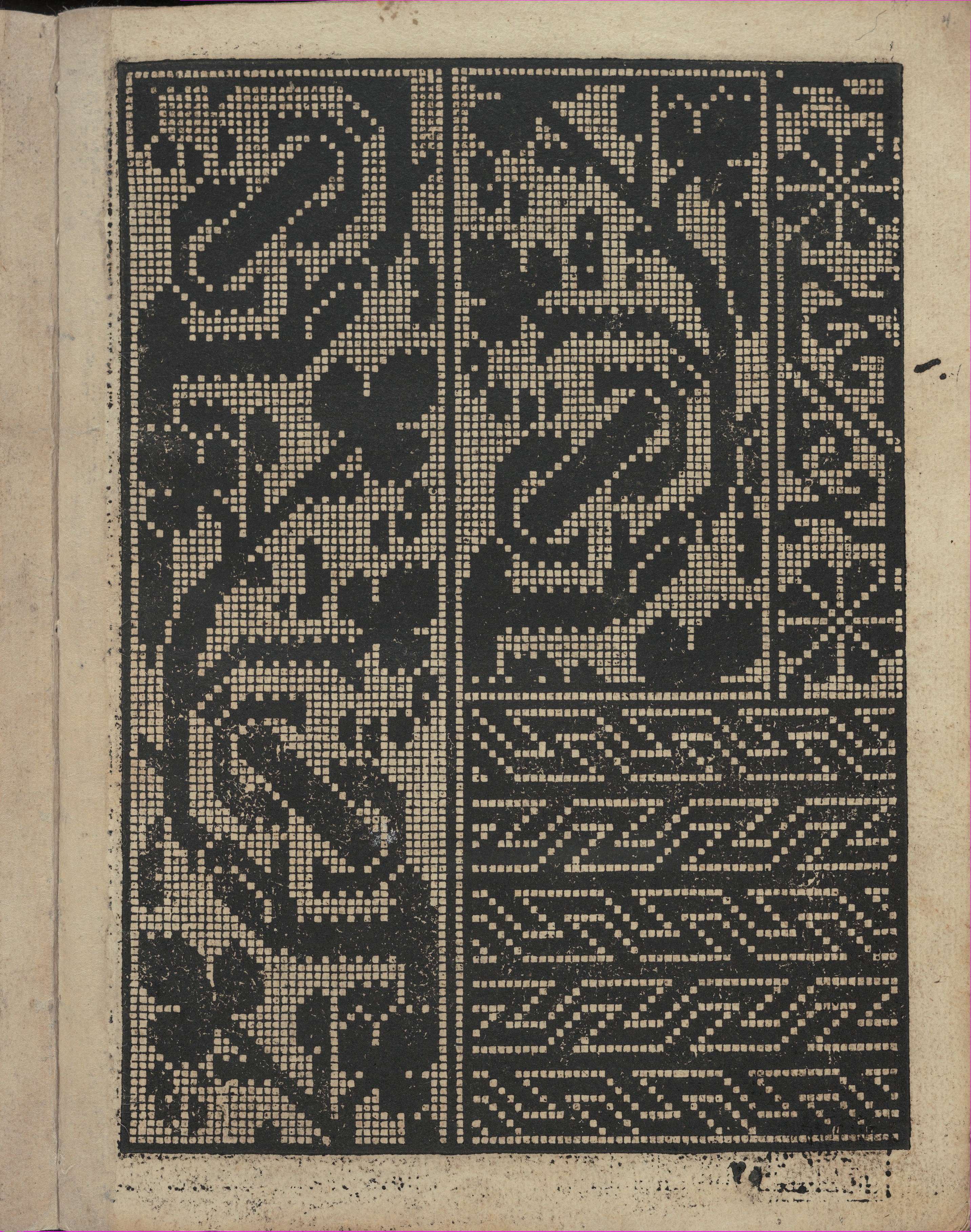 Vintage Cross Stitch Pattern