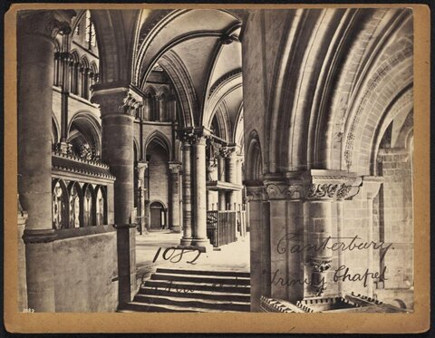 Canterbury Trinity Chapel Interior