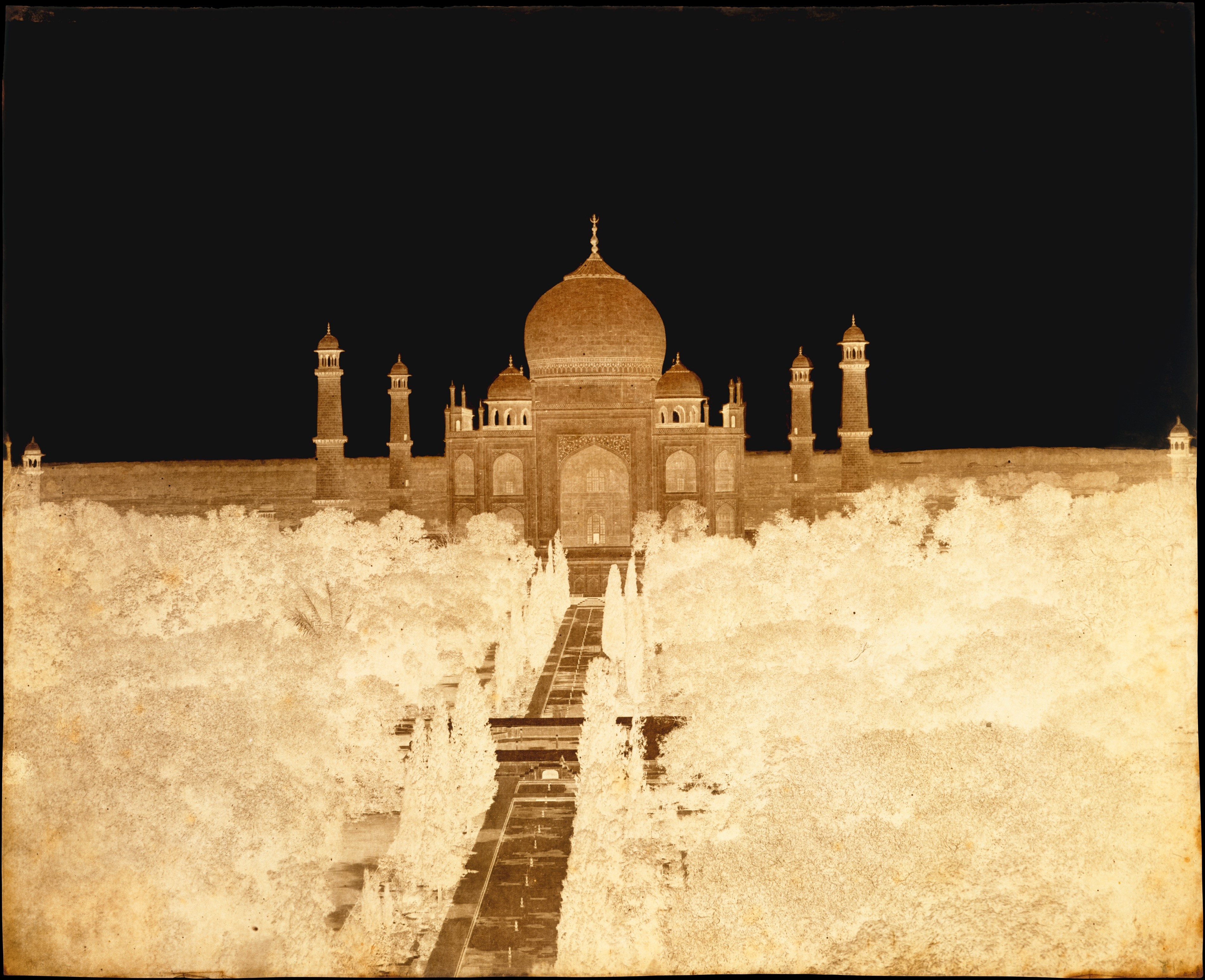 Early Photo of Taj Mahal — Attraction Encyclopedia