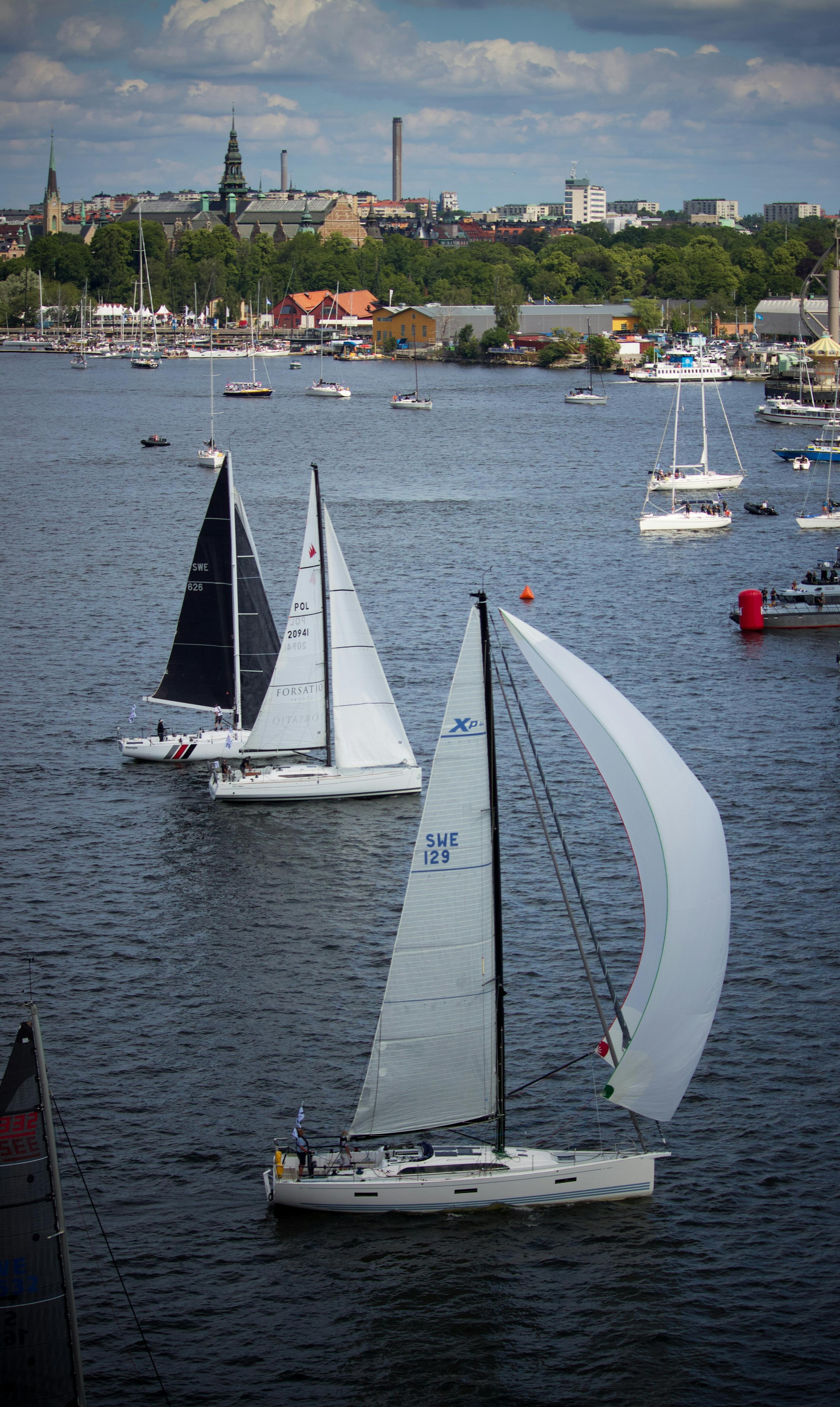 Sailboat Race on City Bay