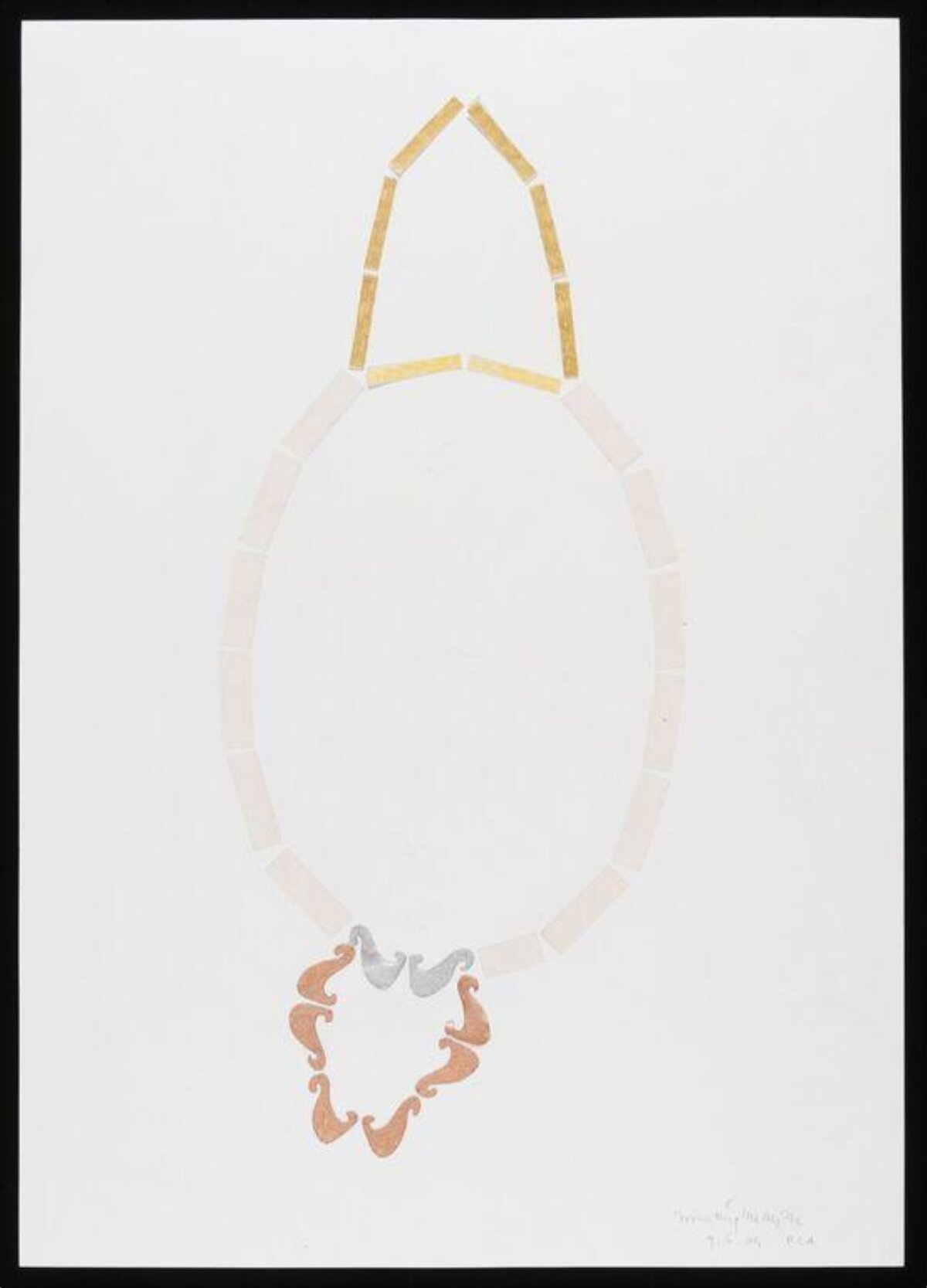 Hand Drawn Necklace Design