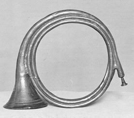 Antique Circular Hunting Horn