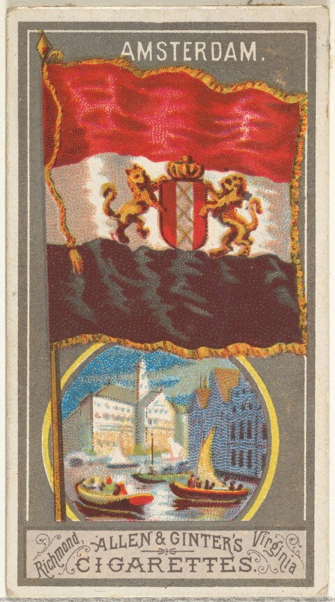 Vintage Amsterdam Cigarette Card