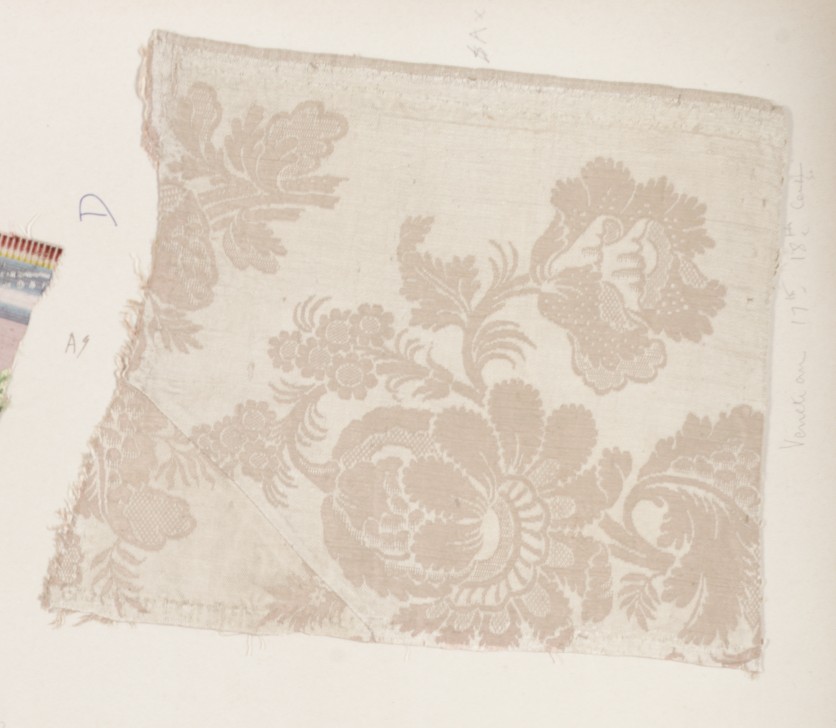 Venetian Antique Floral Textile Sample