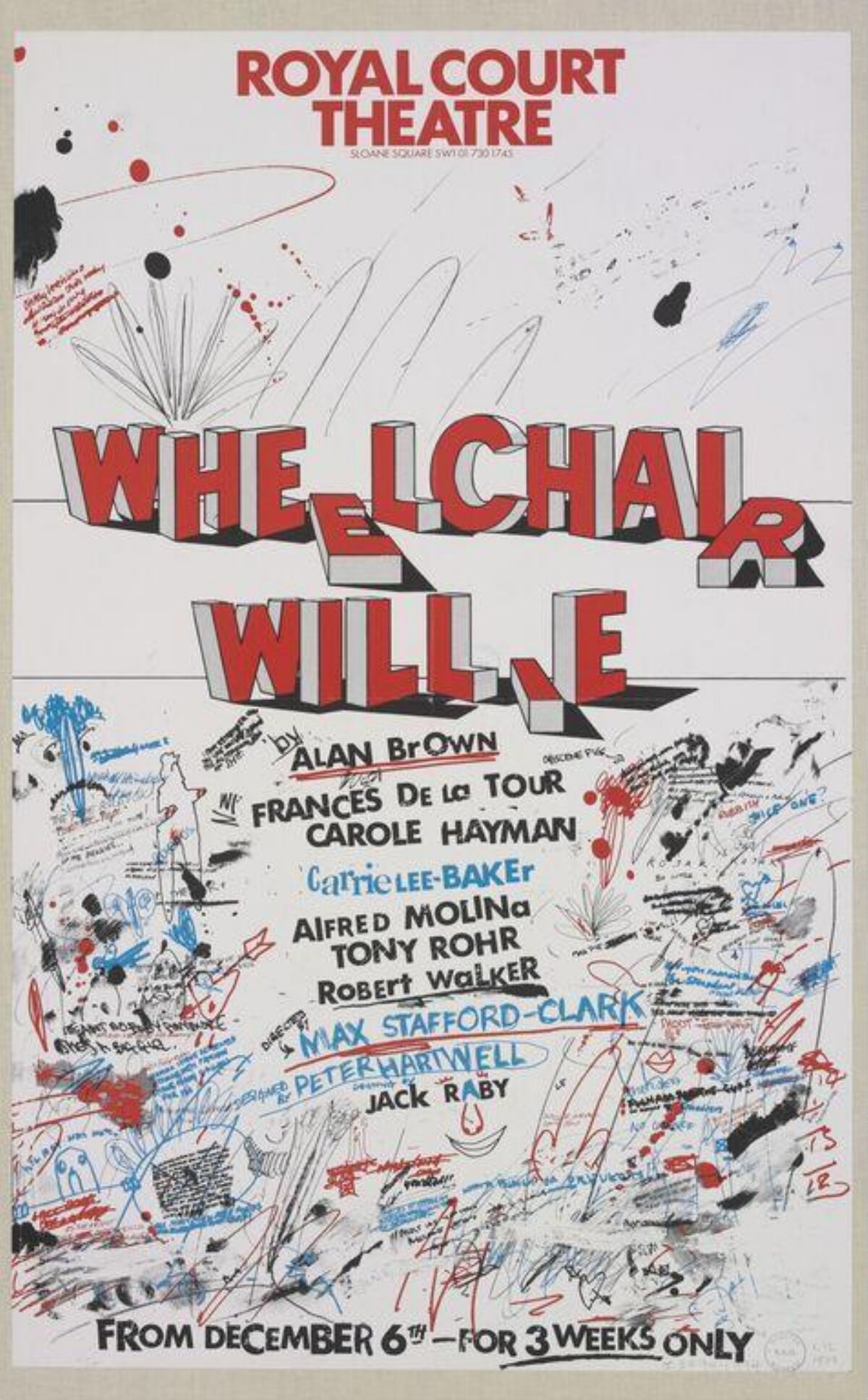 Wheelchair Willie Theatre Play Poster