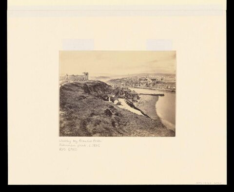 Whitby Coastal Town View