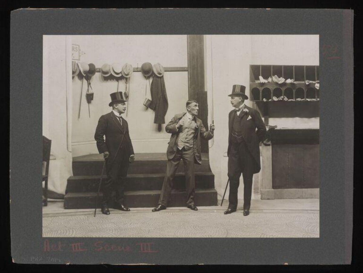 Vintage Theatrical Performance Still