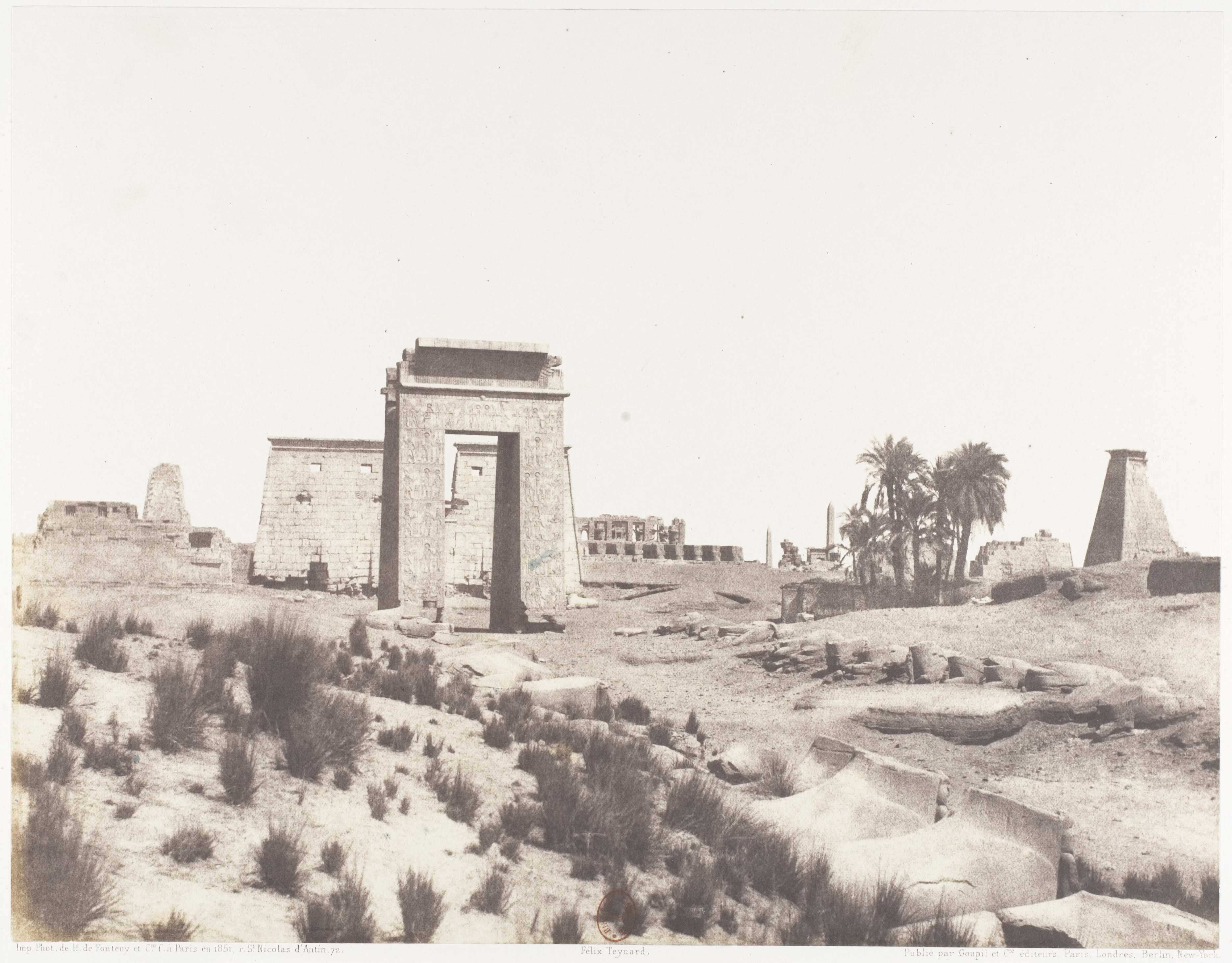 Ancient Egyptian Temple Ruins
