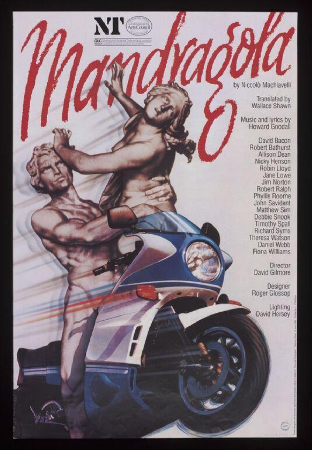 Mandragola Theater Play Poster