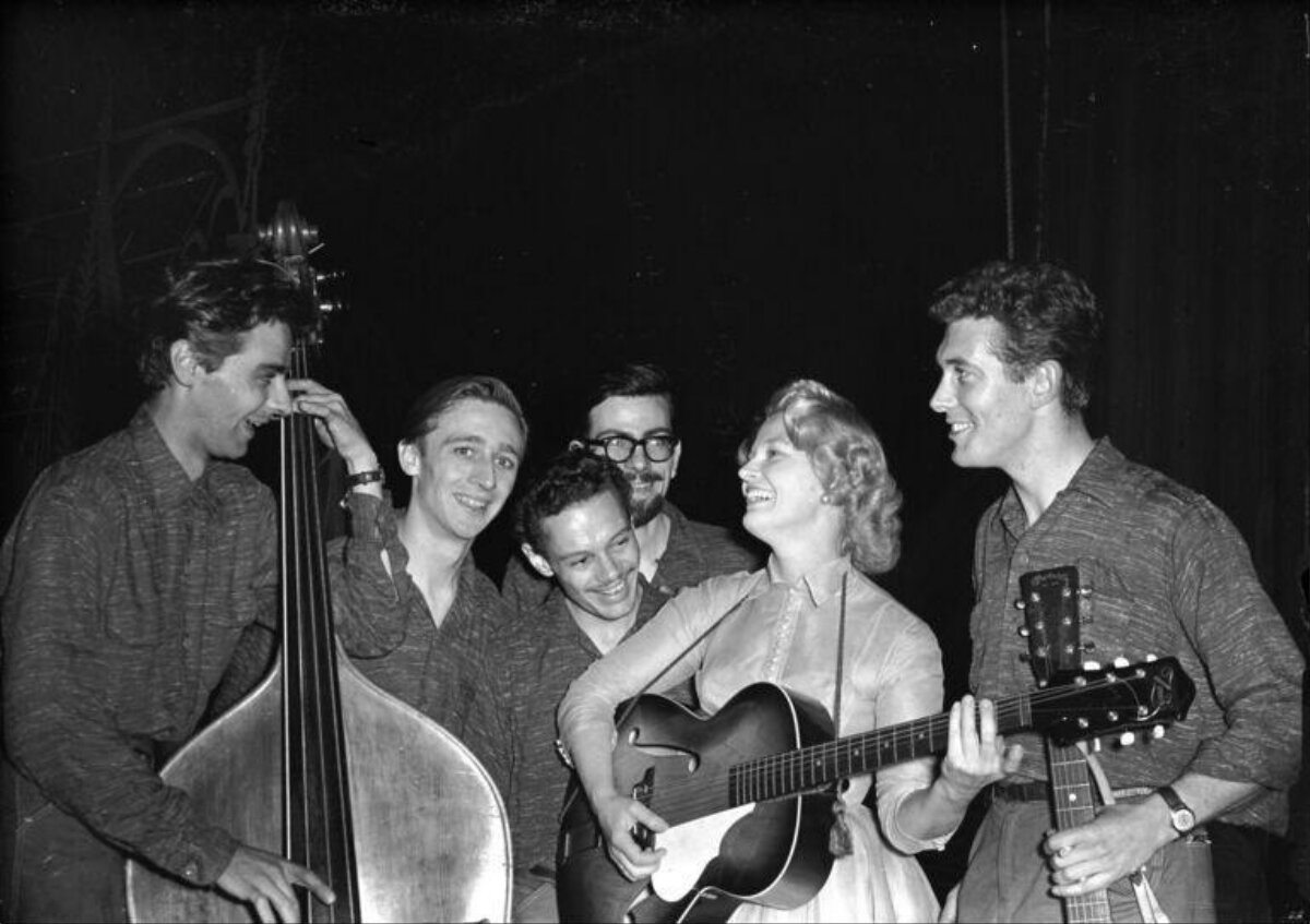 Vintage Music Band Rehearsal