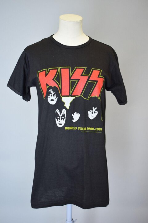 Vintage KISS 1980-1981 World Tour T-Shirt