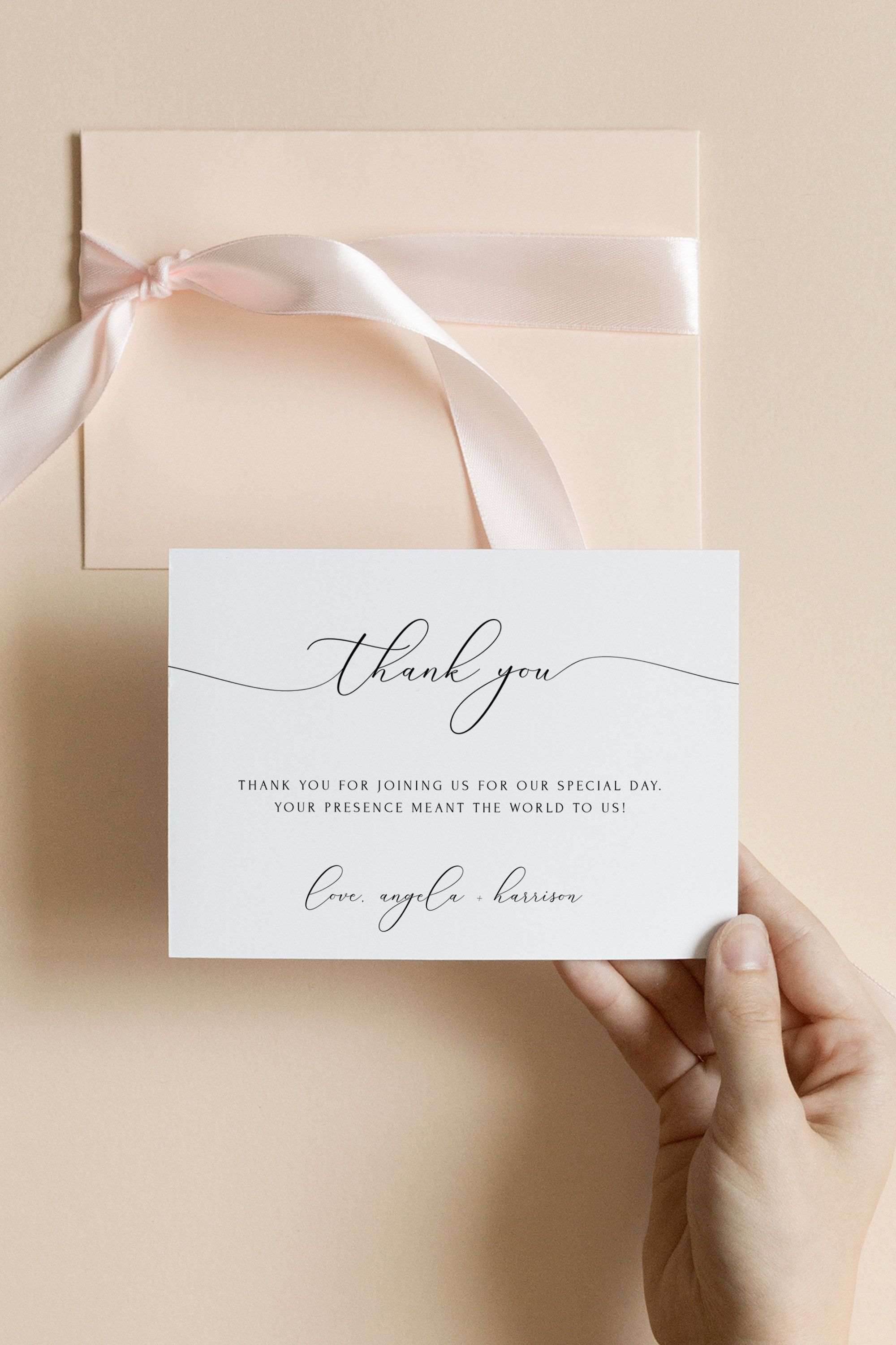 Wedding Thank You Card