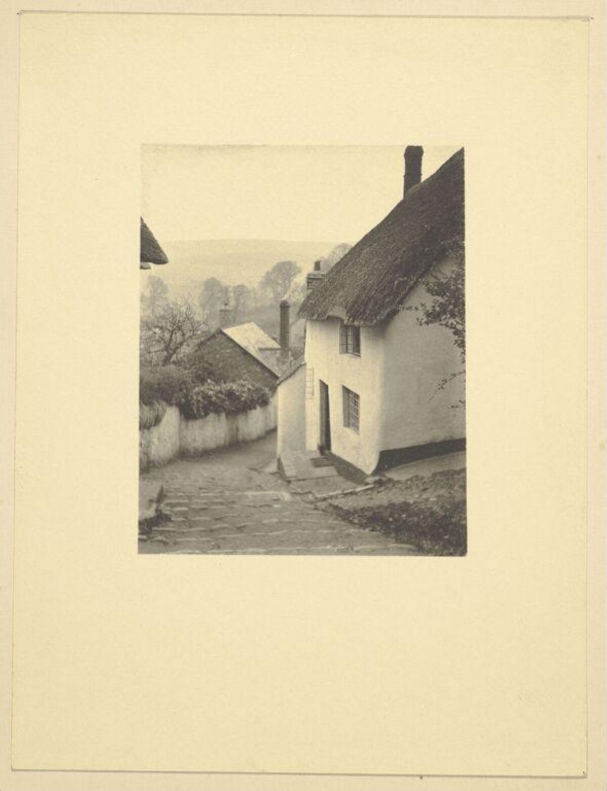 Vintage Thatched Cottage Village Lane