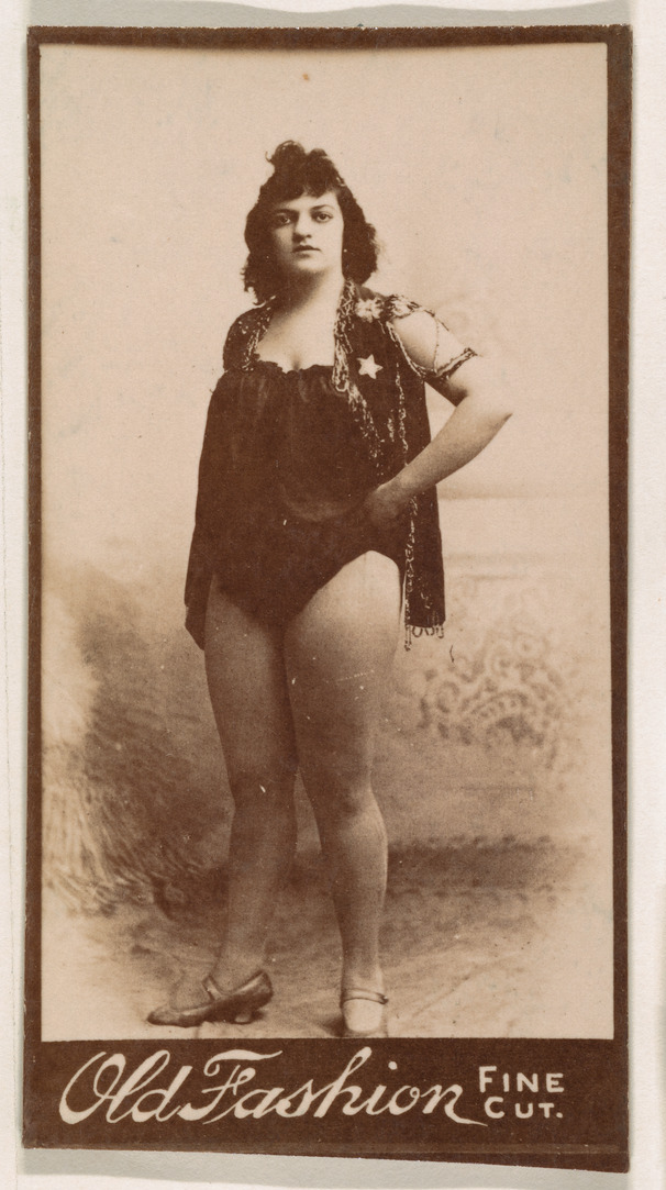 Vintage Photo of Female Performer