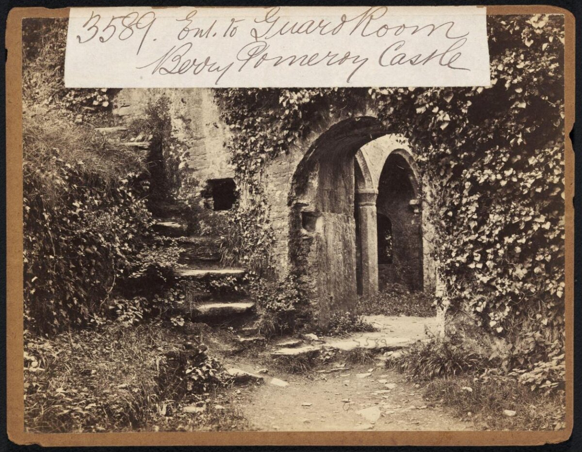 Entrance to Guard Room Berry Pomeroy Castle
