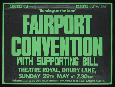 Fairport Convention Concert Poster