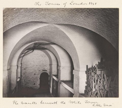 1898 Vaults Beneath White Tower