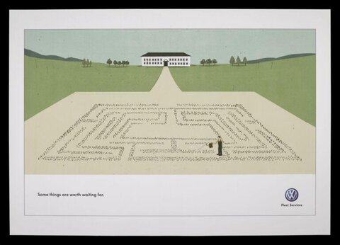 Volkswagen Fleet Services Print Ad