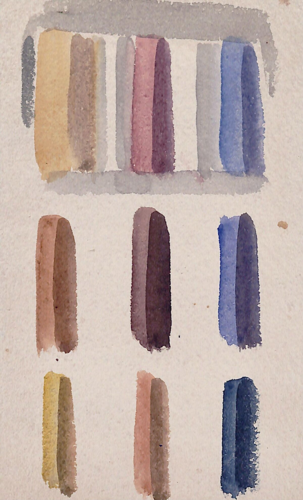Watercolor Paint Color Swatches — Desktop Backgrounds