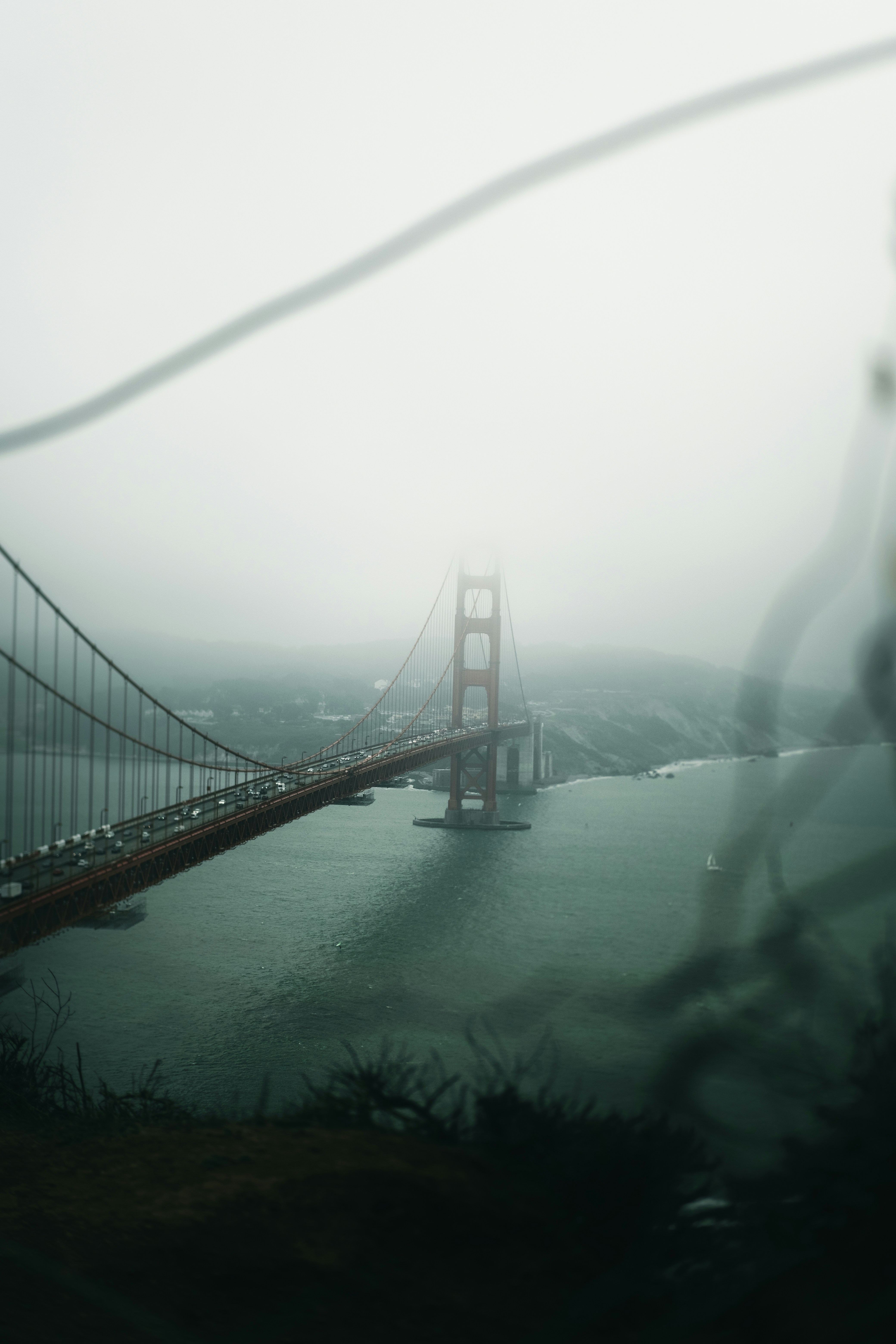 Foggy Golden Gate Bridge