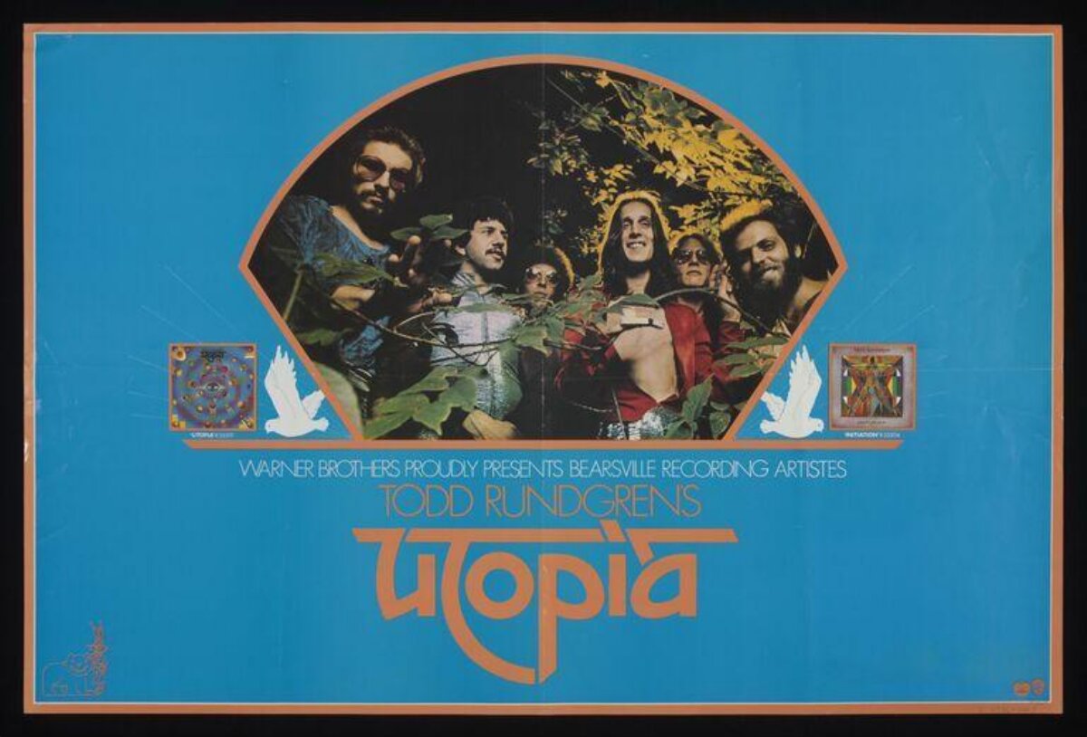 Todd Rundgren's Utopia Promotional Poster
