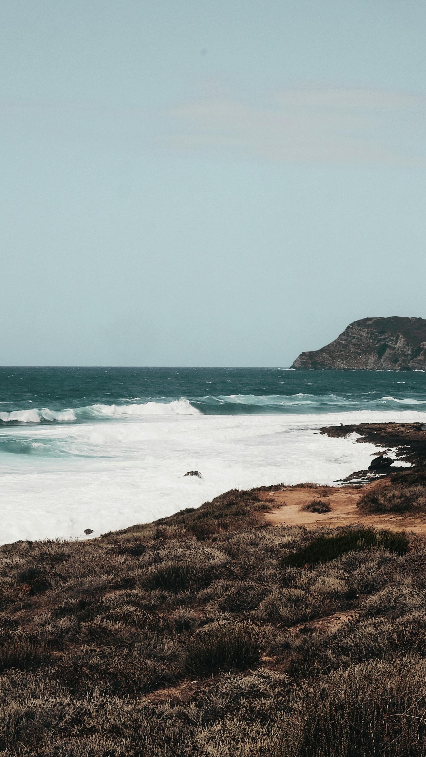 Rocky Coastal Ocean View