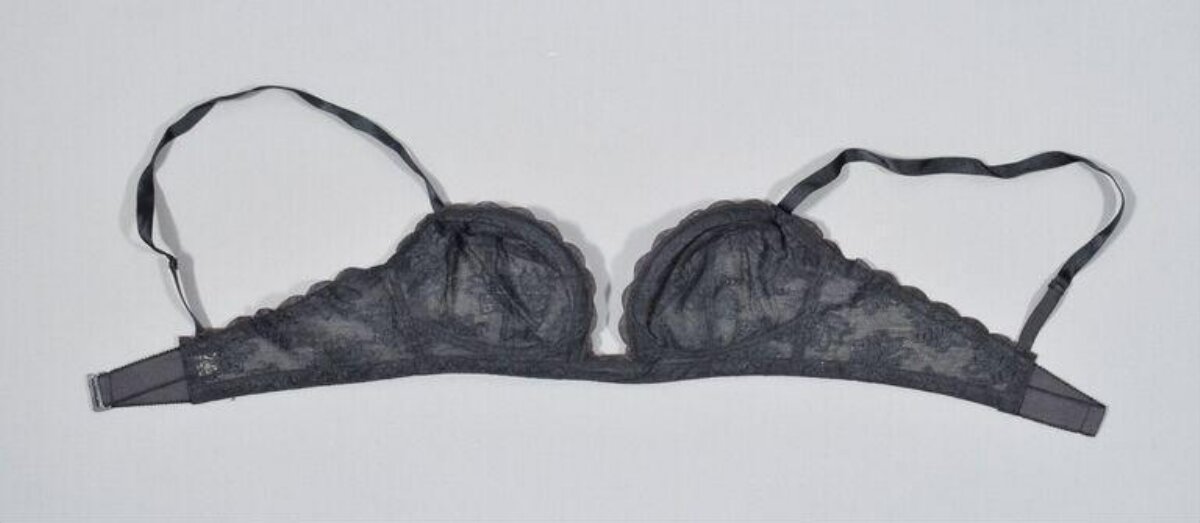 Black Lace Bra