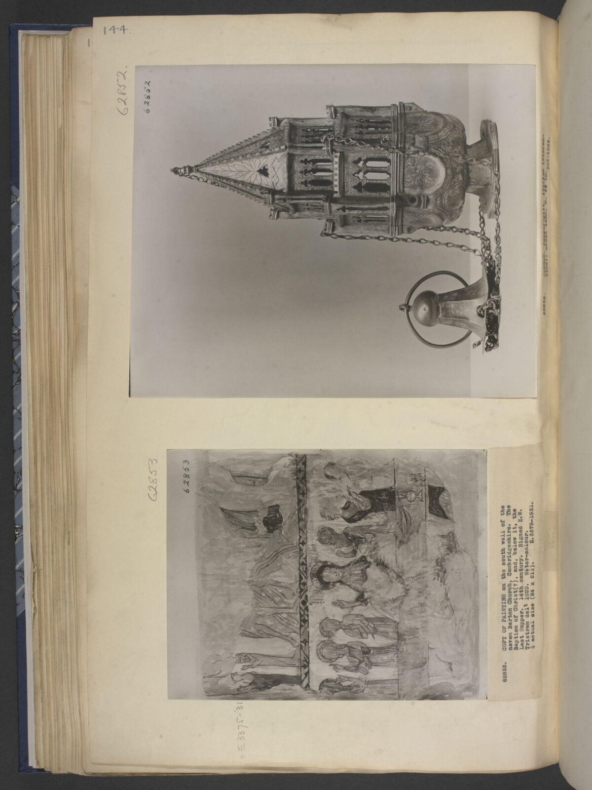 Album Page with Two Historical Artifact Photos