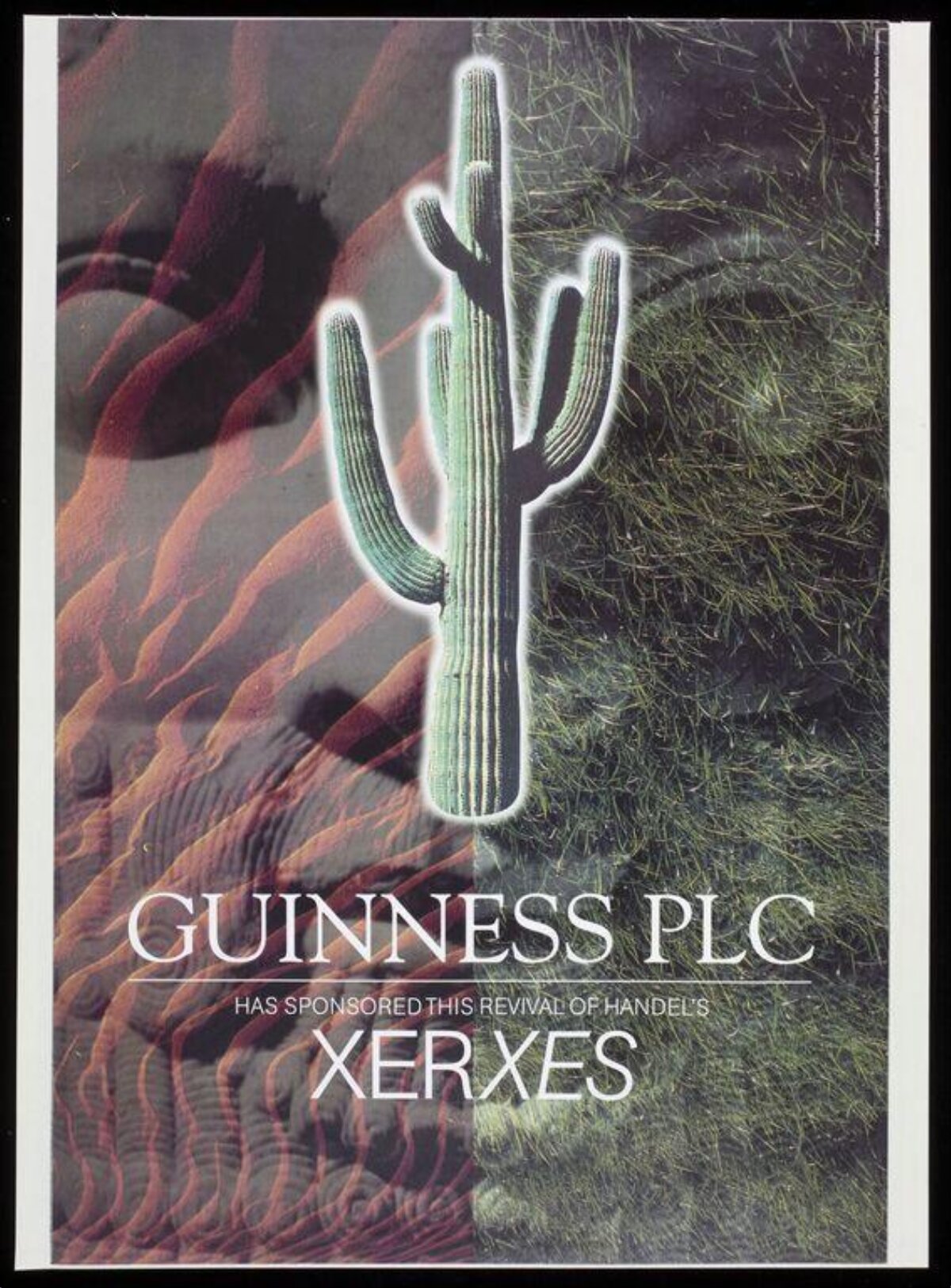 Guinness Sponsored Xerxes Revival Poster