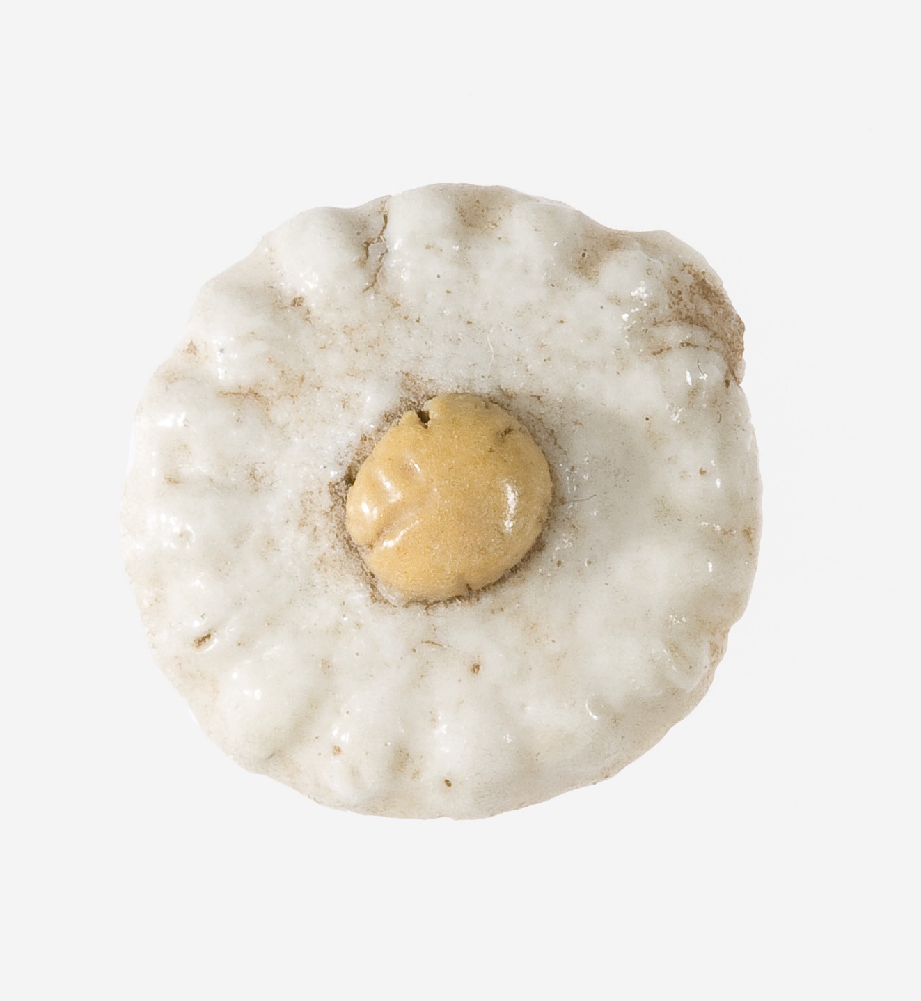 Glazed Cookie with Nut Center