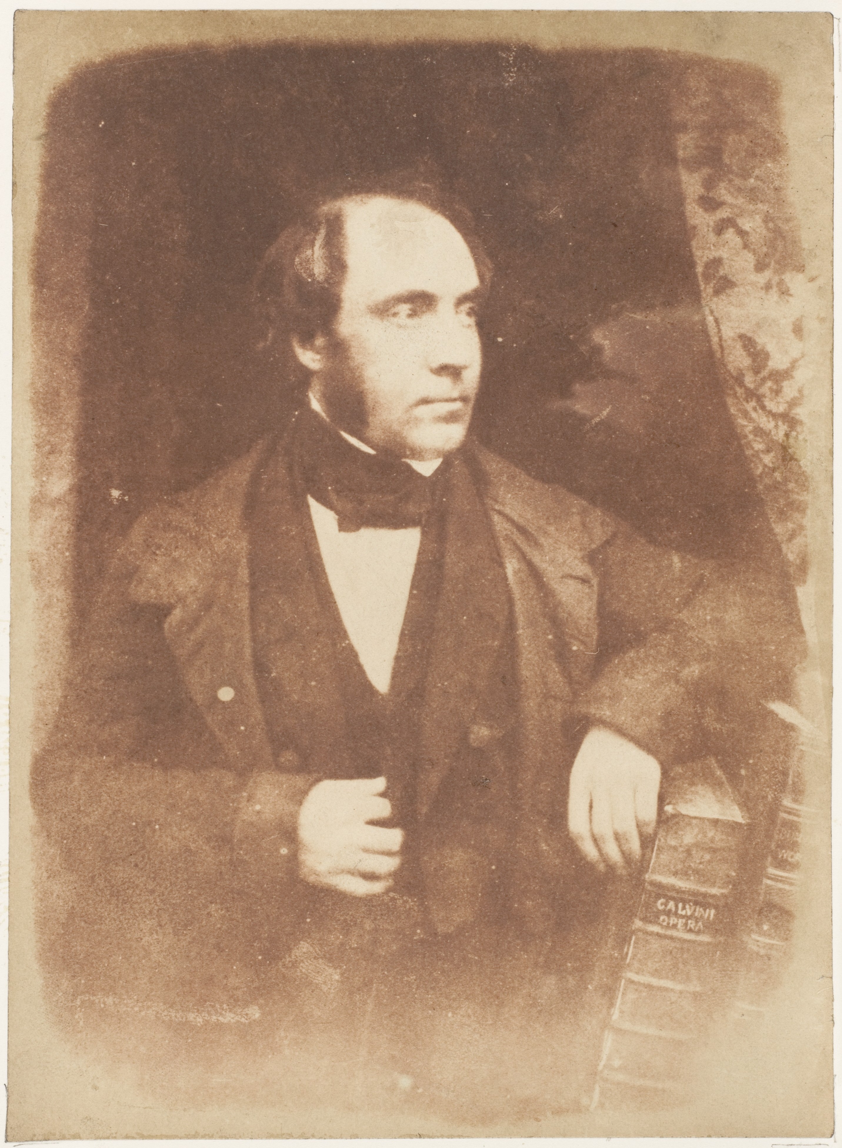 Sepia Toned 19th Century Male Portrait