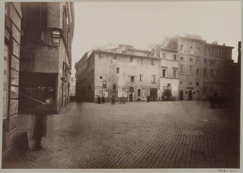Vintage European Town Square