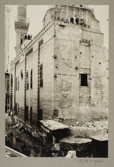 1921 Ruined Historic Mosque Exterior