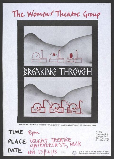 Breaking Through Theatre Play Poster
