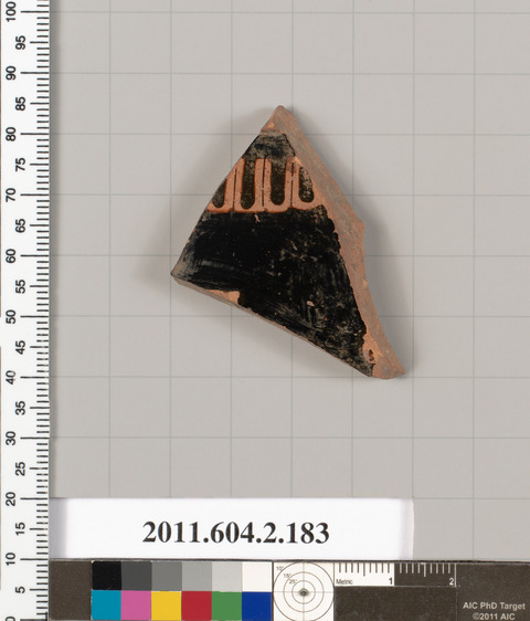 Ancient Pottery Shard Fragment