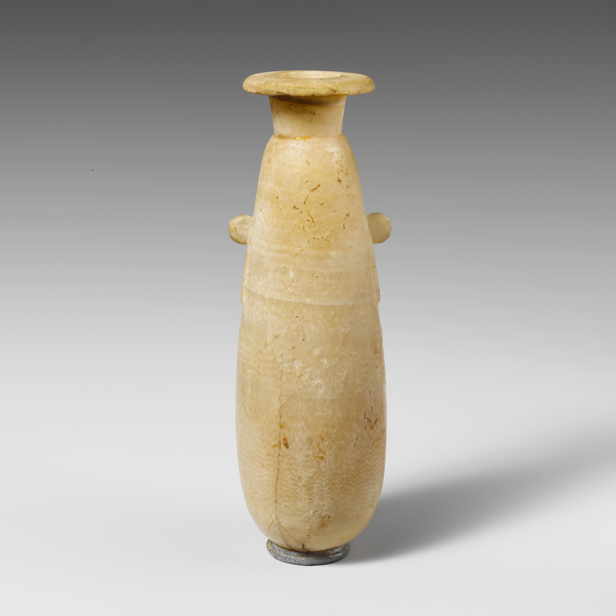 Ancient Alabaster Two-eared Bottle