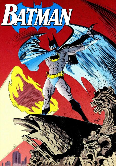 Classic Batman Comic Cover